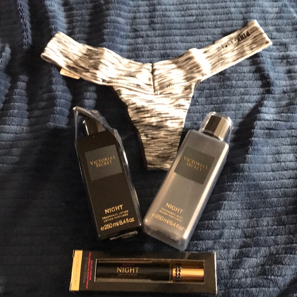 Brand new Victoria secret night set & thong